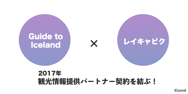 Guide to Icelandとレイキャビク市は観光情報提供パートナーを結んでいる