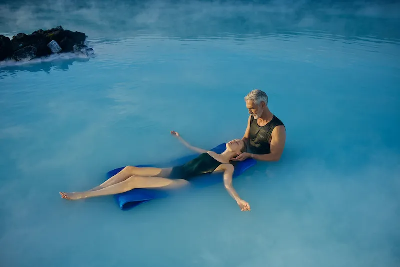 水中マッサージ