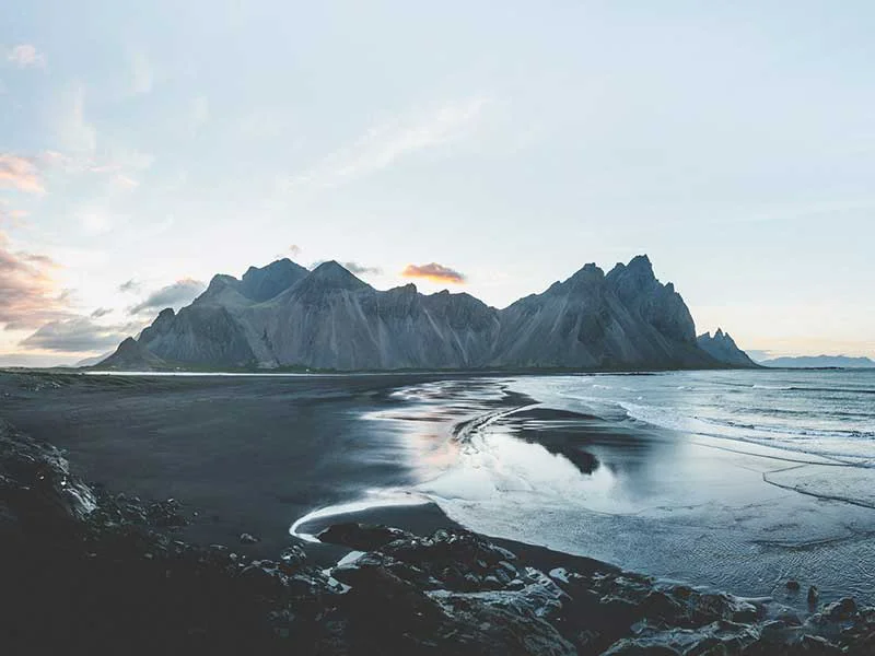 ストックスネスビーチ(Stokksnes beach)